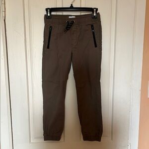 Kids Brown/Tan Jogger Pants